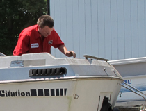 PRO Marine repairs, stores, and salvages boats